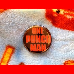 One Punch Man Logo Pin